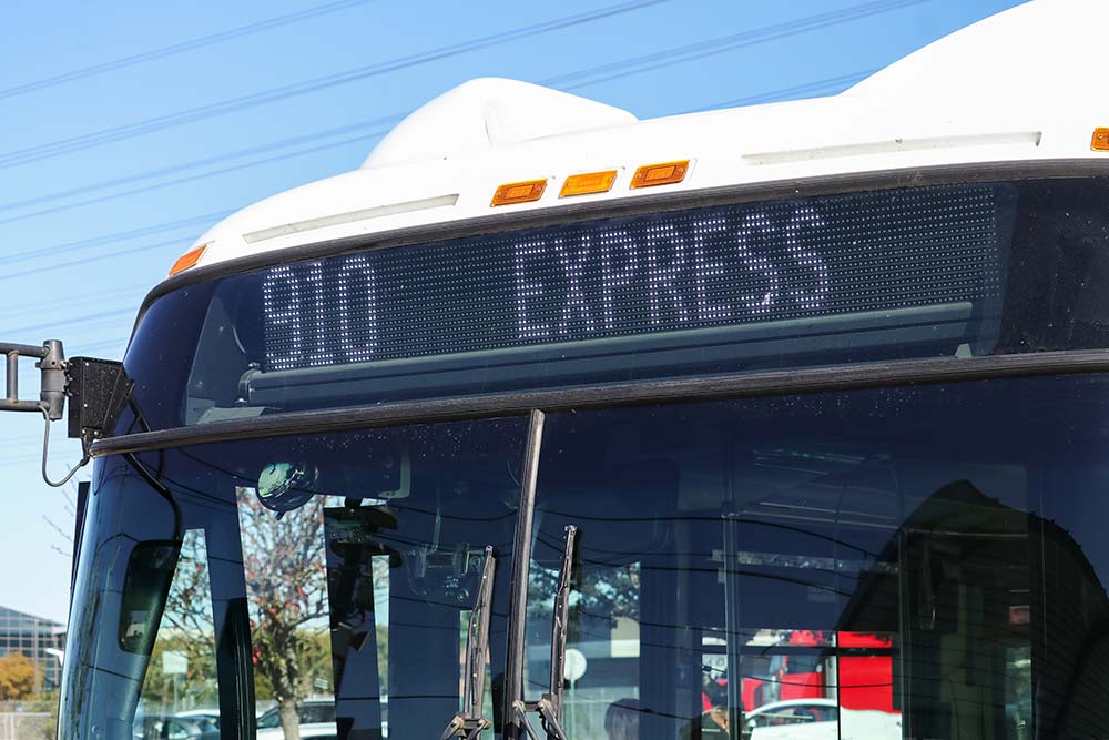 Route 910 Bus Header