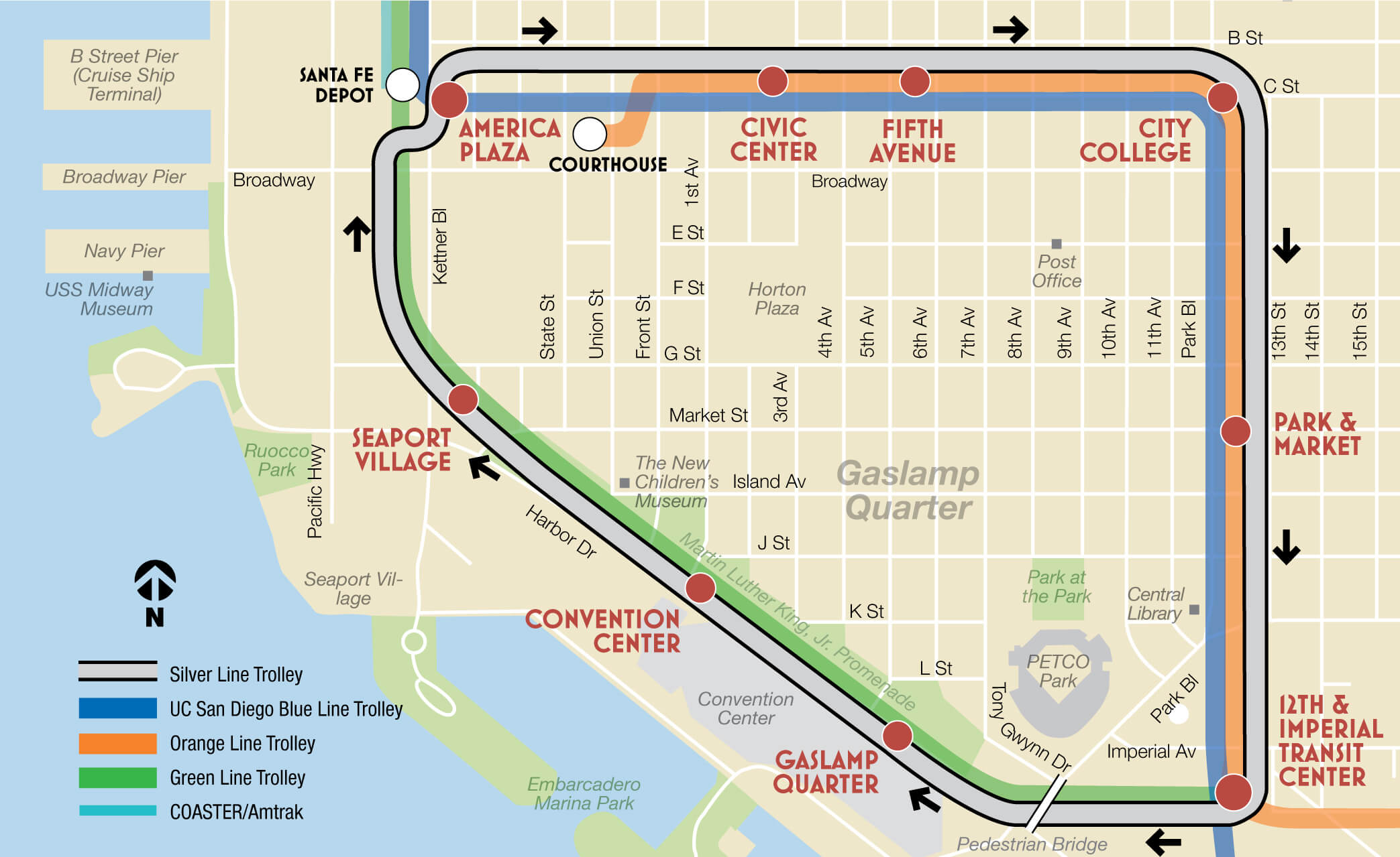 silver express Route: Schedules, Stops & Maps - Circular with Library  (Updated)
