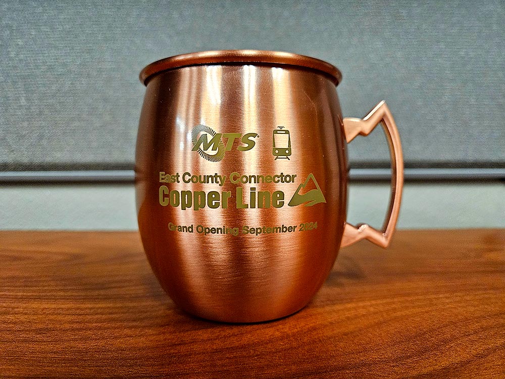 Copper Line Mugs