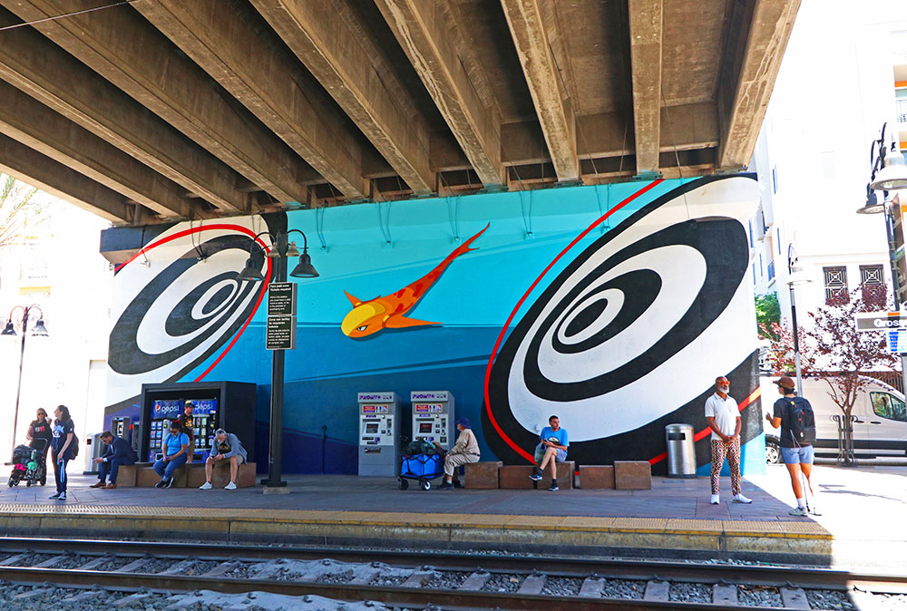 Mural at Grossmont Transit Center