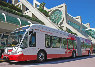 MTS TO INTRODUCE New 60-Foot Bus | San Diego Metropolitan Transit