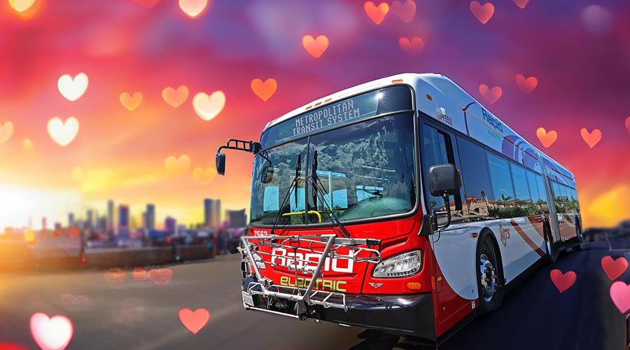 MTS Valentine's Bus