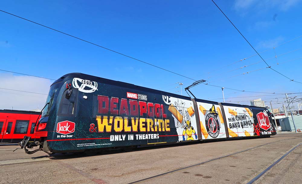 Deadpool and Wolverine Trolley